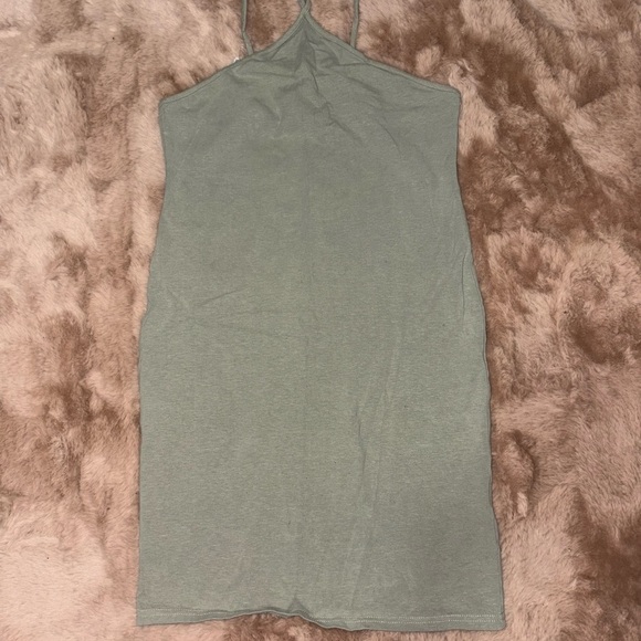 H&M Olive Green Camisole Dress - Picture 2 of 2